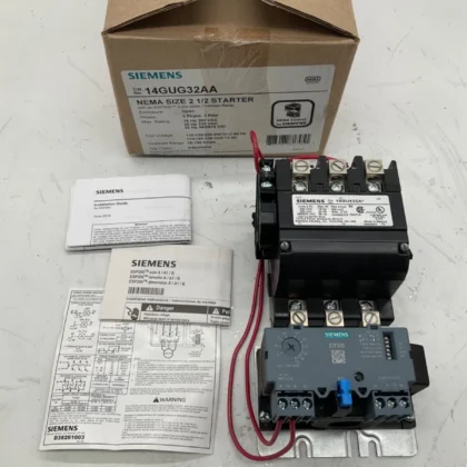 NEW SIEMENS 14GUG32AA STARTER NEMA SZ2 1/2 25-100A 3P 3PH 120/240V COIL ESP200