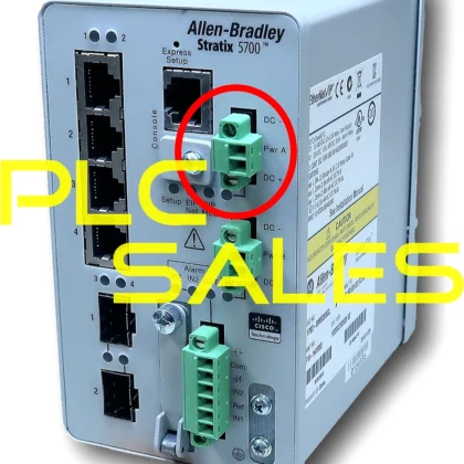 Allen Bradley Stratix 5700 2-Pin DC Power Connector for Ethernet Switches *NEW*