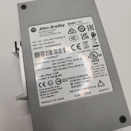 Allen Bradley 1783-US5T Series B Stratix 2000 Ethernet Switch - Unused
