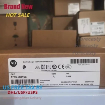 New Sealed AB Allen-Bradley 1756-OB16E SER A ControlLogix 16 Point D/O Module US