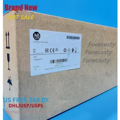 New Allen-Bradley 1756-A13 ControlLogix 13 Slot Chassis PLC 1756A13 US Free Tax