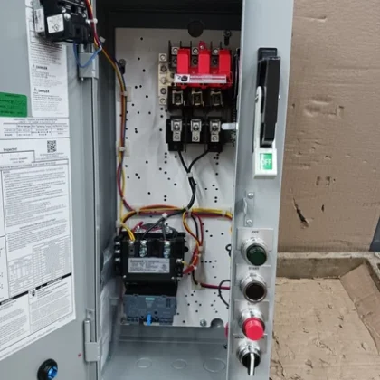 New Siemens Size 0 single phase Fusible Combination Motor Starter 14CU+12A
