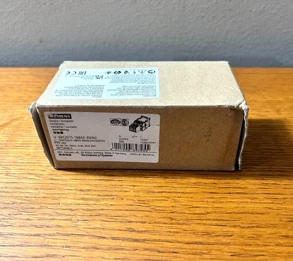 Siemens 3RT20151BB443MA0 CONTACTOR, AC-3, 3KW/400V, 2NO+2NC, DC 24V, 3-POLE