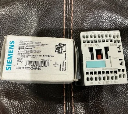 SIEMENS CONTACTOR RELAYS 3RH1122-2AP60
