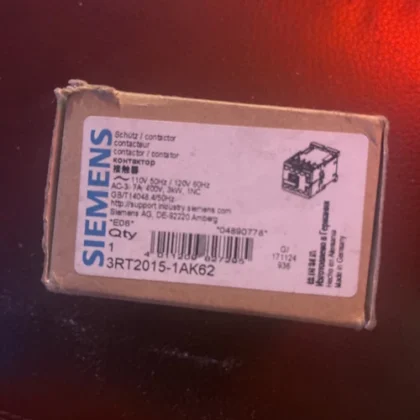 SIEMENS Contactor 3RT2015-1AK62