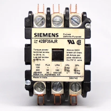 SIEMENS 42BF35AJR DEFINITE PURPOSE CONTACTOR * NEW - OPEN BOX *