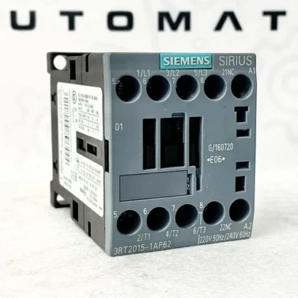 3RT2015-1AP62 Siemens Power Contactor 3-Poles 220/240VAC 7A | USA | OEM |