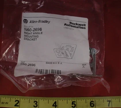Allen Bradley N60-2696 Bracket Ser A Right Angle Mounting Sensor Switch N602696