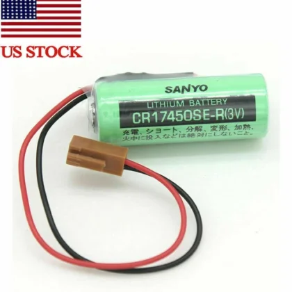 1x FANUC BATTERY A98L-0031-0012 for SANYO CR17450SE-R 3V PLC INDUSTRIAL BATTERY