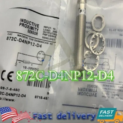 872C-D4NP12-D4 For Allen-Bradley Proximity Switch Sensor 4mm 200mA Good Quality
