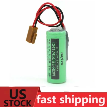 1x FANUC BATTERY A98L-0031-0012 for SANYO CR17450SE-R 3V PLC INDUSTRIAL BATTERY