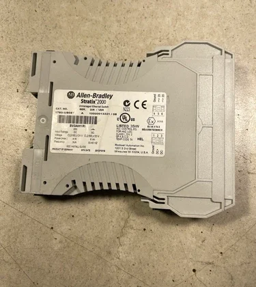 ALLEN BRADLEY 1783-US05T ETHERNET SWITCH STRATIX 2000 SER. A 1783US05T