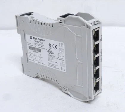 245477 Old-Stock; Allen-Bradley 1783-US05T Ethernet Switch; 5-Port; 24VDC; 6vA