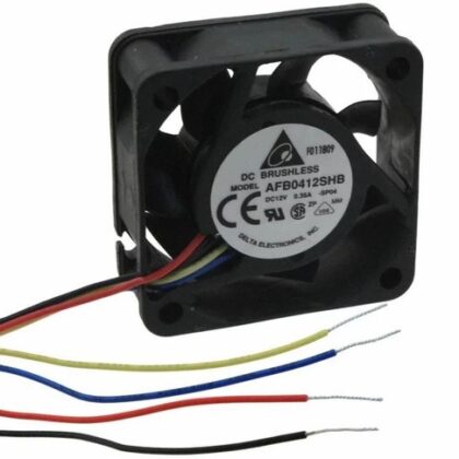 Delta Electronics DC 40 x 40 x 15mm 12V DC Fan AFB0412SHB Brushless Axial Fan
