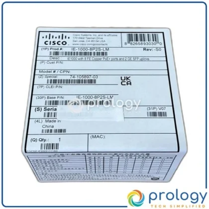 *New Sealed* Cisco IE-1000-8P2S-LM Industrial Ethernet Switch 10 Port SFP POE+