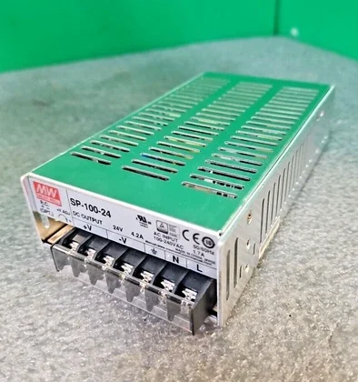 MEANWELL SP-100-24 AC/DC POWER SUPPLY 24V 4.2A | Eaton Rt-a-100-24 CROUSE-HINDS
