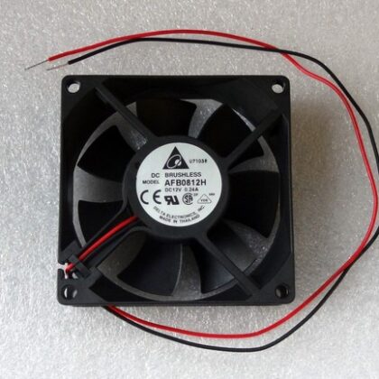 NEW Delta AFB0812H 80mm x 25mm High Speed Fan 12V 80x25mm Made in Thailand