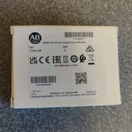 Allen Bradley 1734-IV8 ver C Point IO 8 Digital Input Module MFG 2022