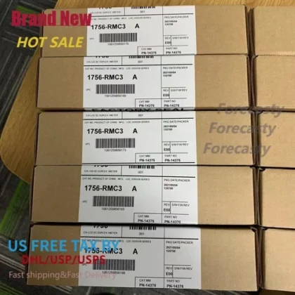 BRAND NEW 1756-RMC3 SER A ALLEN BRADLEY Fiber Cable Module 1756RMC3 FREE SHIP US