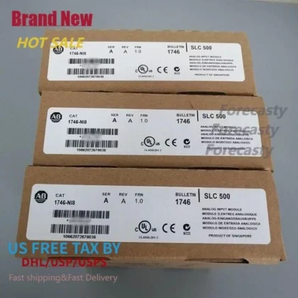 New Sealed Allen Bradley 1746-NI8 SER A SLC 500 Analog Input Module AB 1746NI8