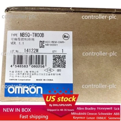 NB5Q-TW00B OMRON NB5Q-TW00B HMI Interactive Display New In Box US Free TAX