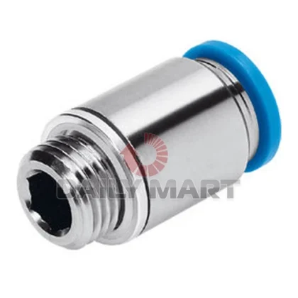 Lot of 10 NEW Festo QS-G1/8-4-I PLC Push-In Fittings Connector