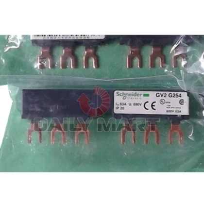 New Schneider GV2G254 Comb Bus Bar, 2 Tap offs 54mm Pitch, Breaker Accessory