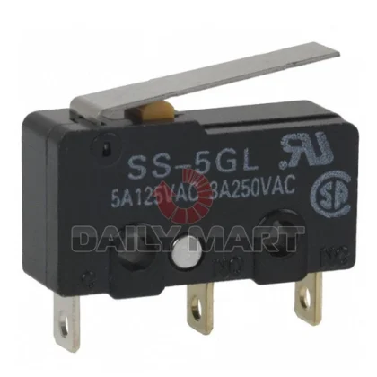 Lot 10 NEW Omron SS-5GL Snap Action Microswitch SPDT Lever 125VAC 5A