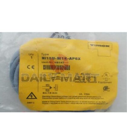 New Turck Ni15U-M18-AP6X 3 Wire Threaded Inductive Proximity Sensor Switches