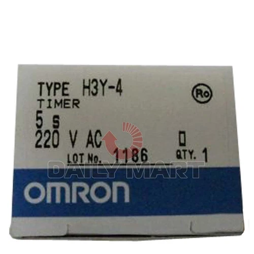 NEW Omron H3Y-4 24VDC 5S Solid-State Timer 4PDT