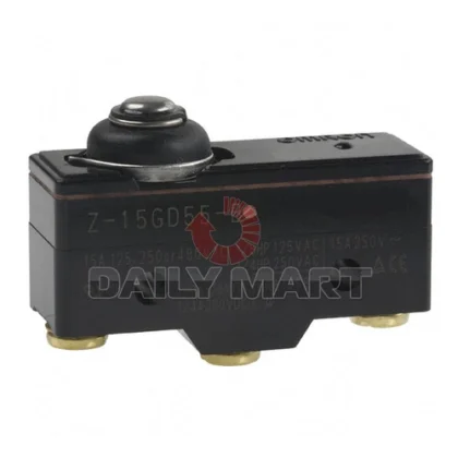 OMRON Z-15GD55-B SNAP ACTION BASIC LIMIT SWITCH SPRING PLUNGER 15A 250V NEW