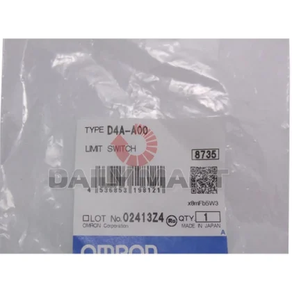 Omron Automation and Safety D4A-A00 Limit Switch Actuators ROLLER LEVER FOR D4A