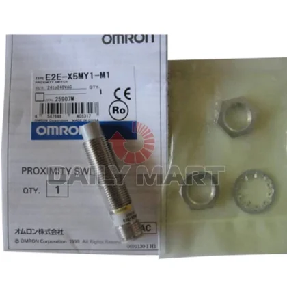 New Omron Proximity Switch E2E-X5MY1-M1 AC 2-Wire Unshielded M12 Connector Type