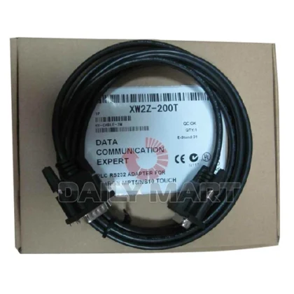 OMRON XW2Z-200T XW2Z200T Cable Assembly 2m 28AWG 9 POS D-Sub to 9 POS D-Sub M-F