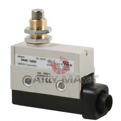 NEW Omron D4MC-5000 Snap Action Switch Sensor, Plunger, 10A 125VAC FREE SHIPPING