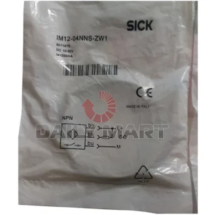 SICK IM12-04NNS-ZW1 CYLINDRICAL THREADED INDUCTIVE PROXIMITY SWITCH SENSOR NEW