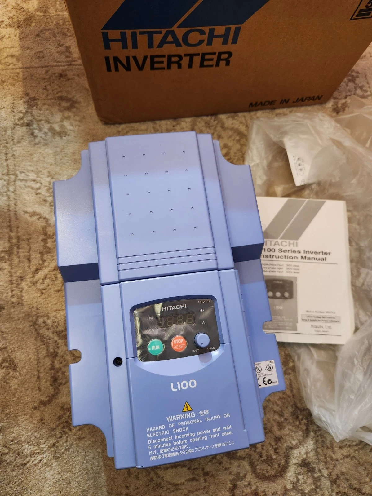 Hitachi L100-075HFU Inverter VFD