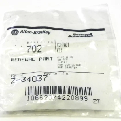 Allen Bradley Z-34037 Kit de Contactos para Motor