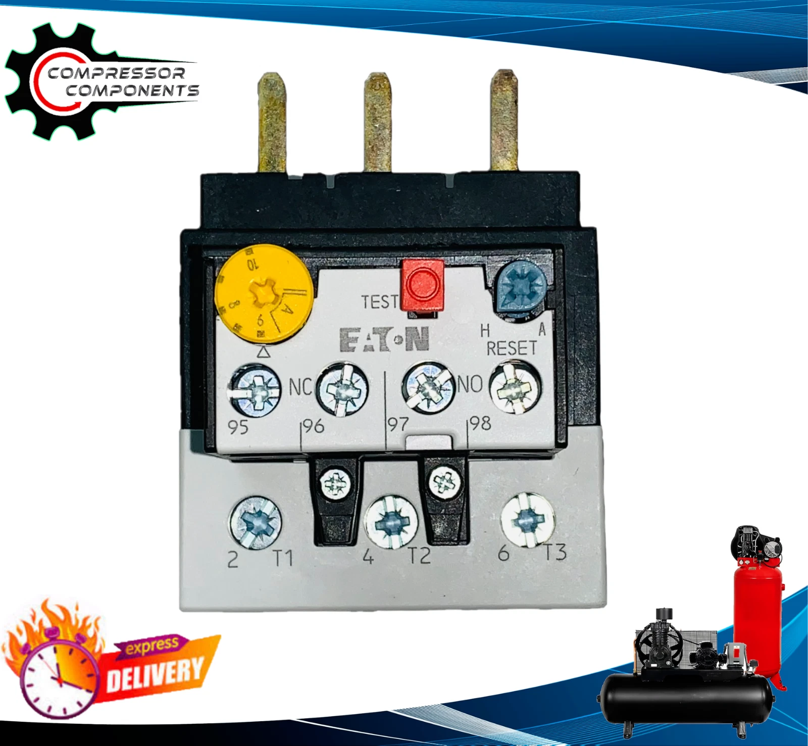 Eaton XTOB010DC1DP Relé de Sobrecarga