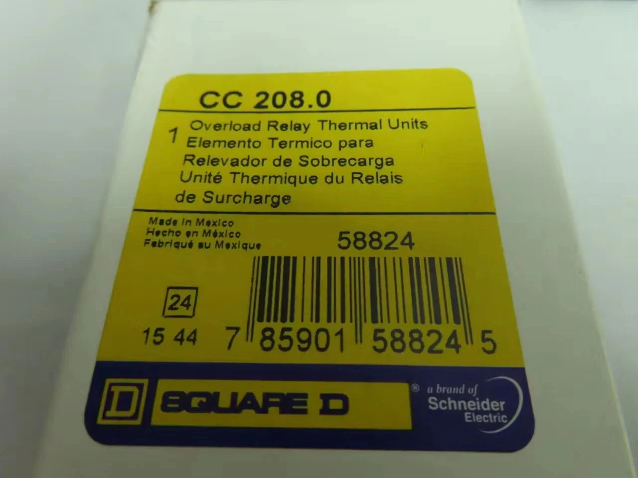 Square D CC208.0 Relé Térmico