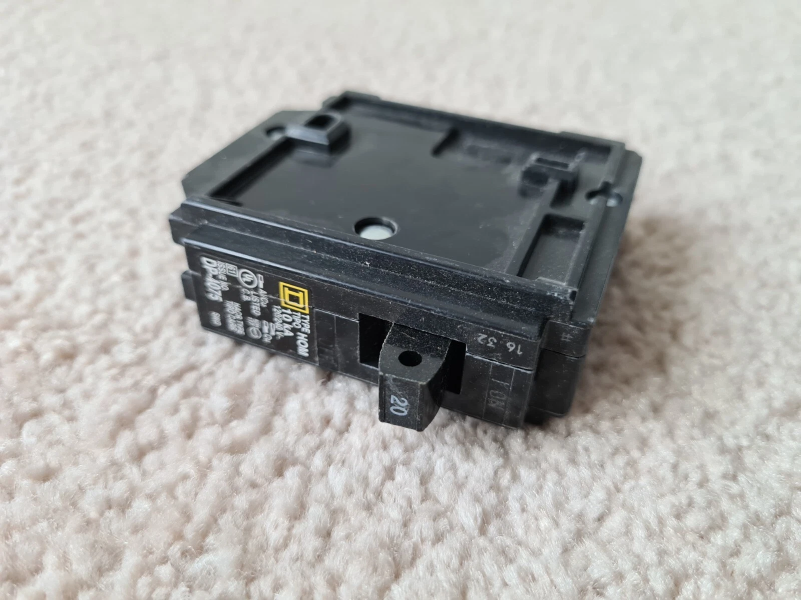 Square D QOB DP4075 Interruptor de Circuito