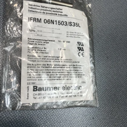 Baumer IFRM 06N1503/S35L Sensor de Proximidad