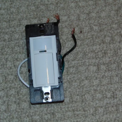 Leviton DVS02 Interruptor de Sensor de Movimiento