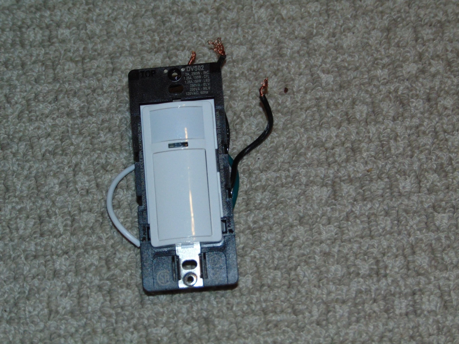 Leviton DVS02 Interruptor de Sensor de Movimiento