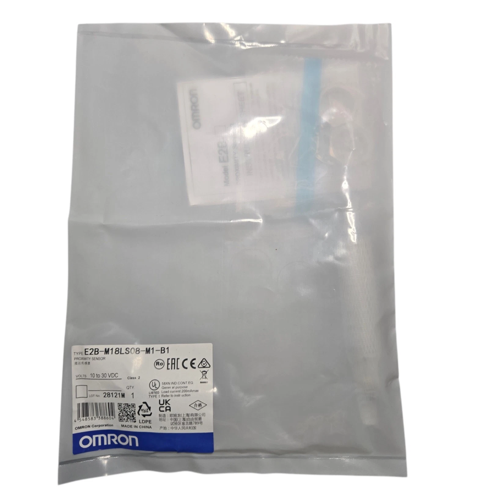 Omron E2B-M18LS08-M1-B1 Sensor de Proximidad
