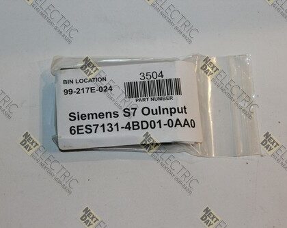 Siemens 6ES7 131-4BD01-0AA0 Módulo de Entrada/Salida PLC