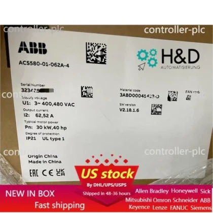ABB ACS580-01-062A-4 Variador de Frecuencia