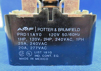 Potter & Brumfield PRD11AY0-120V Relay