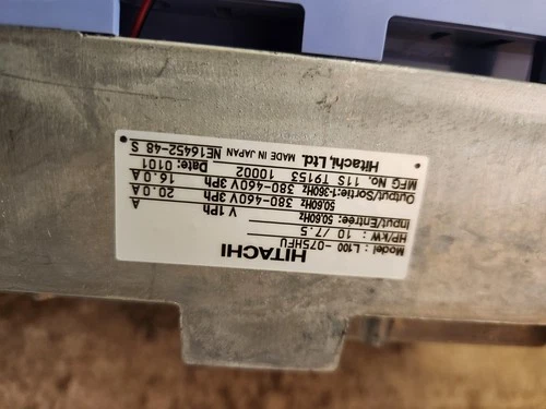 Hitachi L100-075HFU Inverter VFD