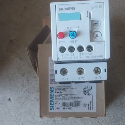 Siemens SIRIUS 3RU1136-4AB0 Relé de Protección contra Sobrecarga